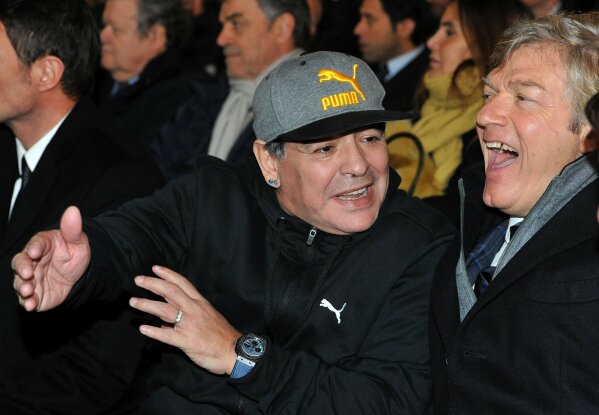 News sales about maradona
